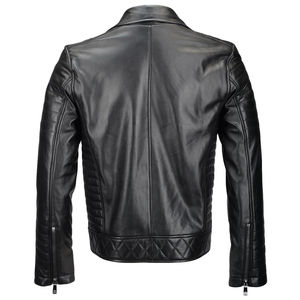 Blazers de cuero al por mayor para colecciones de boutiques, ropa exterior de cuero de corte relajado personalizada, suministro de fábrica de primera calidad - Product Image 2