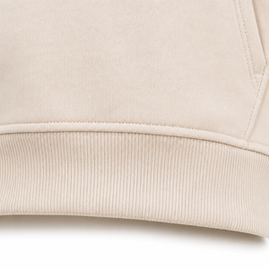 Sudadera con Capucha Beige para Niñas, Sudadera Informal con Capucha para Niños, Sudadera de Forro Polar de Manga Larga, Sudadera de Color Sólido, Ropa de Moda Infantil - Product Image 5