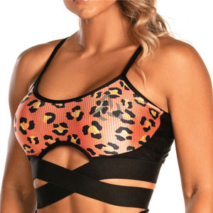 Sujetador deportivo sin costuras de soporte medio de alta calidad, top corto deportivo sin espalda para mujer, top corto de alta calidad - Product Image 1