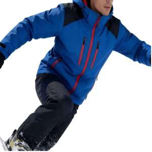 Chaquetas Deportivas Impermeables con Capucha y Cremallera para Hombre, Estilo Blusón, con Logotipo, de Lona Sólida, para Montañismo, Cortavientos, Otoño - Product Image 3
