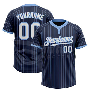Factory Direct Supply Short Sleeve <b>Baseball</b> Two Button Shirts Sport Wear <b>Baseball</b> Two Button Shirts - Product Image 4