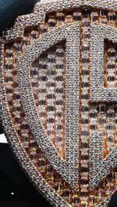 Collar de Plata de Ley 925 para Hombre, Estilo Hip Hop, con Moissanita, Bañado en Rodio, Colgante con Diseño de Corona - Product Image 4