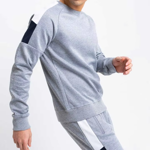 Camiseta de Manga Larga Personalizada de Poliéster/Algodón de 305 g/m², Conjunto de Camiseta y Pantalones Cortos para Hombre, Estilo Vintage de Verano - Product Image 3