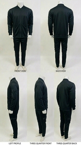 Custom Men Nursing Scrub Uniform Set Breathable V Neck Top Pants Medical Workwear OEM Wholesale Supplier - Product Image 3