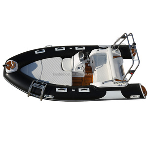 <span class=keywords><strong>Bateau</strong></span> pneumatique en fibre de verre avec coque en Hypalon, fabriqué en Chine, Rib 430C, à vendre - Product Image 4
