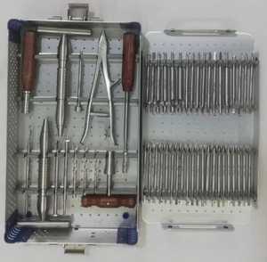 Kit d'extraction de fixation interne et d'élimination de vis cassées Salaar Industry – Ensemble d'instruments chirurgicaux orthopédiques avec vis à lame - Product Image 1