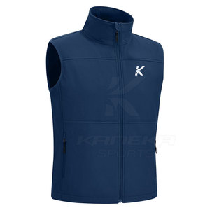 Chaleco Softshell de Invierno para Hombre - Ropa Exterior de Moda para Exteriores con Tela Transpirable Ecológica y Cierre Frontal Seguro - Product Image 2