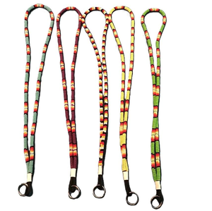 Handmade Seed Beads Customizable Lanyards-Modern Style DIY Beading Crafts Portable for ID <b>Badge</b> <b>Holders</b> Back to School & Party - Product Image 4