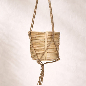 <b>Plants</b> <b>basket</b> rattan greenery holder <b>baskets</b> handcrafted hanging planter garden decoration - Product Image 2