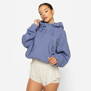 Sweat à capuche d'hiver streetwear uni respirant de haute qualité, vente en gros, 100% coton molletonné, unisexe, prix bas, 240g - Product Image 5