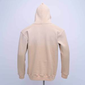 Sweat-shirts à capuche pour hommes en molleton de coton de qualité supérieure, avec logo personnalisé et impression sérigraphique sur le devant, manches longues. - Product Image 4