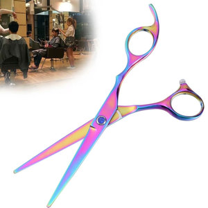 Outils de coupe de cheveux professionnels en acier inoxydable pour salon, ciseaux droits, rasoir, peigne pour la coupe de cheveux, outils de beauté - Product Image 4