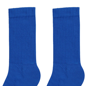 Calcetines casuales de algodón para hombre, color azul, calcetines cortos deportivos de algodón tejido a la moda para hombre y mujer - Product Image 6