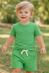 Ensemble haut et bas pour bébé garçon 100% coton, personnalisé, doux, respirant, respectueux de la peau, confortable, vêtements de tous les jours pour bébé, toutes saisons - Product Image 5