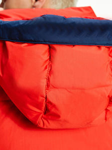 Parka d'hiver pour homme 2026, coupe-vent, imperméable, à capuche, doudoune matelassée, manteau chaud en tissu bulle respirant, avec logo personnalisé - Product Image 4