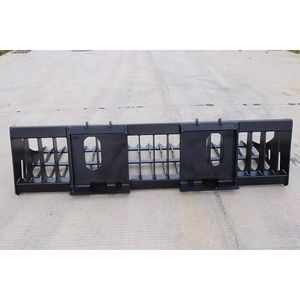 Benna per Roccia in Acciaio Solido da 78 Pollici per Skid Steer, Attacco Universale con Distanza tra le Denti di 4 Pollici, Compatibilità 45-70 HP, TMG SB78 - Product Image 6