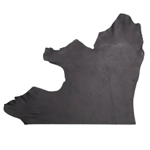 Luxury Black Vegetable Tanned Cow <b>Leather</b> Hide For Premium Crafting Projects Durable Material Perfect For Bags Belts And Goods - Product Image 1
