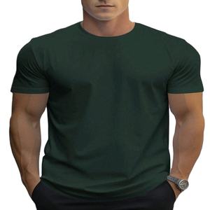 T-shirts pour hommes surdimensionnés 100% coton Tee Impression de logo personnalisé Streetwear Vêtements de sport Haute qualité Vente en gros en vrac Premium Casual - Product Image 1