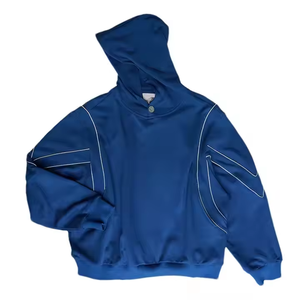 Color blocking tracksuit set Full sleeve <b>jacket</b> shorts Quick dry sporty style Stand collar zipper fly Leisurewear Tracksuits - Product Image 6