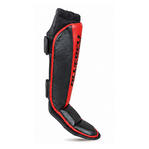 Protectores de Espinilleras de Cuero para Adultos, Directo de Fábrica, Ligeros, Ajustables y Personalizables para Kick Boxing y Entrenamiento de MMA - Product Image 5