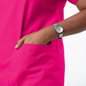 Hospital Scrub Uniforms Sets <b>Polyester</b> <b>Rayon</b> Spandex Women Nursing Clothes Customized Logo Wholesale Medical Wear Nurse Suit - Product Image 3