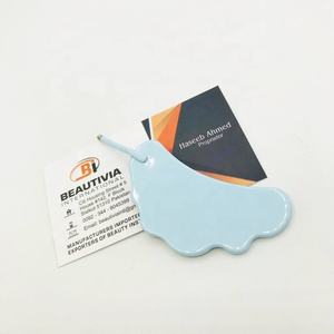 Pinzas de cejas de acero Premium más vendidas, espejo de pestañas azul bebé para extensiones de pestañas, espejos sostenibles y populares - Product Image 3