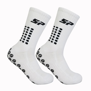 Non Slip Sports Grip <b>Socks</b> Athletic Crew Football Soccer Basketball <b>100</b>% <b>Wool</b>/Cotton/Polyester Quick Dry Breathable Winter - Product Image 3