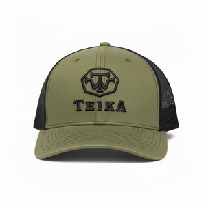 Gorra de Béisbol Trucker Personalizada 2026 con Logotipo 3D Bordado, Malla Naranja y Negra, Ajustable con Cierre a Presión, OEM - Product Image 1