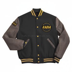 OEM <b>Men's</b> <b>Varsity</b> <b>Jacket</b> Stand Collar Winter Clothes Custom Logo high quality <b>bomber</b> style Lettermen <b>varsity</b> <b>jacket</b> - Product Image 2