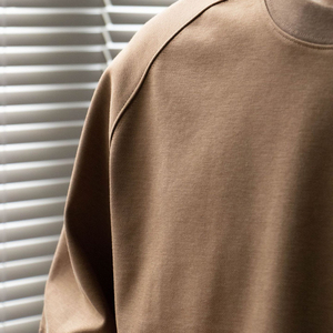 High Quality Heavyweight Plus Size Men's <b>T</b>-<b>shirts</b> Custom Print Seamless Shoulder <b>Raglan</b> Sleeve Men <b>T</b> <b>Shirts</b> - Product Image 6