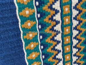 Couverture de selle en laine artisanale de haute qualité et durable pour chevaux, motifs western, personnalisable, export en gros disponible - Product Image 2