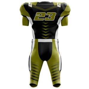 Uniforme de football américain de qualité supérieure, uniforme de football américain professionnel, tissu polyester, logo personnalisé, vêtements de sport d'équipe - Product Image 6