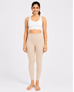 Green Women Breathable High Waist Workout Yoga Pants with Knitted Weaving Stretch Fabric and <b>Butt</b> <b>Enhancement</b> Support For Women - Product Image 6