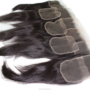 Cierre de encaje suizo vietnamita, doble trama, HD, transparente, vendedor Frontal de encaje suizo, película transparente - Product Image 1