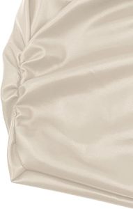Women's High Quality Customized Solid Color Leather whiteTank <b>Top</b> Casual Fashion Sports Wear for Summer Workout Wholesale Tank - Product Image 2