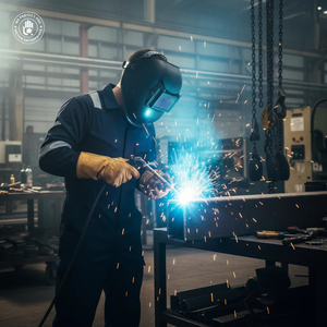 ชุดคลุมทำงานนิรภัย TAGCO SAFETY สีกรมท่าสำหรับผู้ชาย ผ้า Nomex สะท้อนแสง พร้อมแถบสะท้อนแสงสำหรับงานอุตสาหกรรม - Product Image 3