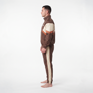 Heavyweight Men's Nylon Casual Tracksuit <b>Set</b> Drawstring <b>Jogger</b> Pants Full Sleeve Sportswear Regular <b>Size</b> Winter Suit - Product Image 3