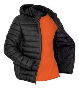 เสื้อแจ็คเก็ตฤดูหนาวคุณภาพสูงสำหรับผู้ชาย สไตล์สตรีทแวร์ ดีไซน์ OEM สำหรับใส่ลำลอง ราคาประหยัด รับสกรีนโลโก้ด้านหน้า เสื้อพัฟเฟอร์ผู้ชายสำหรับขาย - Product Image 4