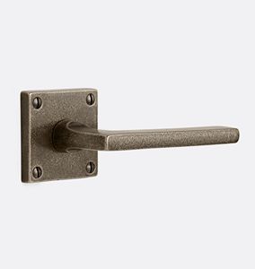 Poignée de porte double battante tendance en laiton et acier inoxydable pour mobilier domestique, personnalisable avec serrure de passage ou de confidentialité - Product Image 5