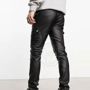 กางเกงหนังผู้ชายขายดี น้ำหนักเบา คุณภาพพรีเมียม เหมาะสำหรับใส่ลำลอง - Product Image 2