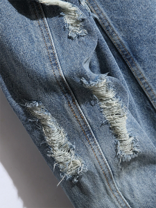 Dernières créations de vestes en jean pour hommes, fabriquées en usine, disponibles à prix abordable. - Product Image 4