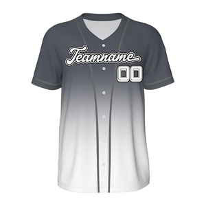 Camiseta de Béisbol Personalizada de Alta Calidad - Nuevo Diseño 100% Algodón Orgánico, Impresión Serigráfica, Secado Rápido, Transpirable, Cuello en V, para Equipo - Product Image 3