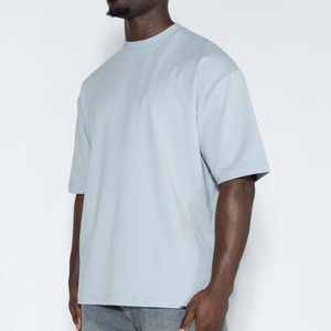 Camiseta Blanca de Alta Calidad para Sublimación y Serigrafía, Corte Holgado, para Hombre, 240 GSM, Algodón, Estilo Urbano - Product Image 6