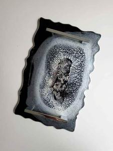 Handmade Floral Resin Tray High Quality Decorative Tray for Home <b>Coffee</b> <b>Table</b> Vanity Wholesale - Product Image 2