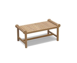 Mesa de Comedor Rectangular Minimalista de Madera de Teca Sólida, Ecológica, Duradera, Hecha a Mano, para Interiores y Exteriores, Acabado Natural, Muebles Personalizados - Product Image 3