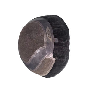 Taz Hair BD Prótesis Capilar de Cabello Humano Remy Indio con Onda Natural y Frente de Encaje, Calidad Premium - Product Image 1