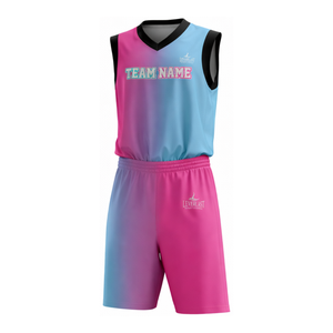 Ensemble d'uniformes de basketball personnalisés de haute qualité, maillot et short imprimés par sublimation pour les équipes, vêtements de sport - Product Image 4