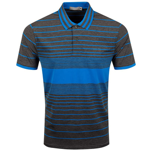 Polo personnalisé à manches courtes avec logo brodé original, t-shirt de golf en coton doux pour homme, vêtements d'équipe pour homme - Product Image 5
