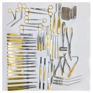 Juego de Instrumentos Quirúrgicos para Rinoplastia, 82 Piezas, Kit Profesional de Cirugía Plástica Nasal, Acero Inoxidable, Titanio, Manual, ENT MOL - Product Image 4