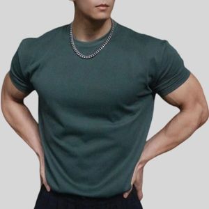 เสื้อยืดคอกลมผ้าฝ้ายสำหรับผู้ชาย แบบยุทธวิธี เหมาะสำหรับเดินป่า ล่าสัตว์ ฝึกซ้อม ดีไซน์ลำลองแบบถัก - Product Image 5
